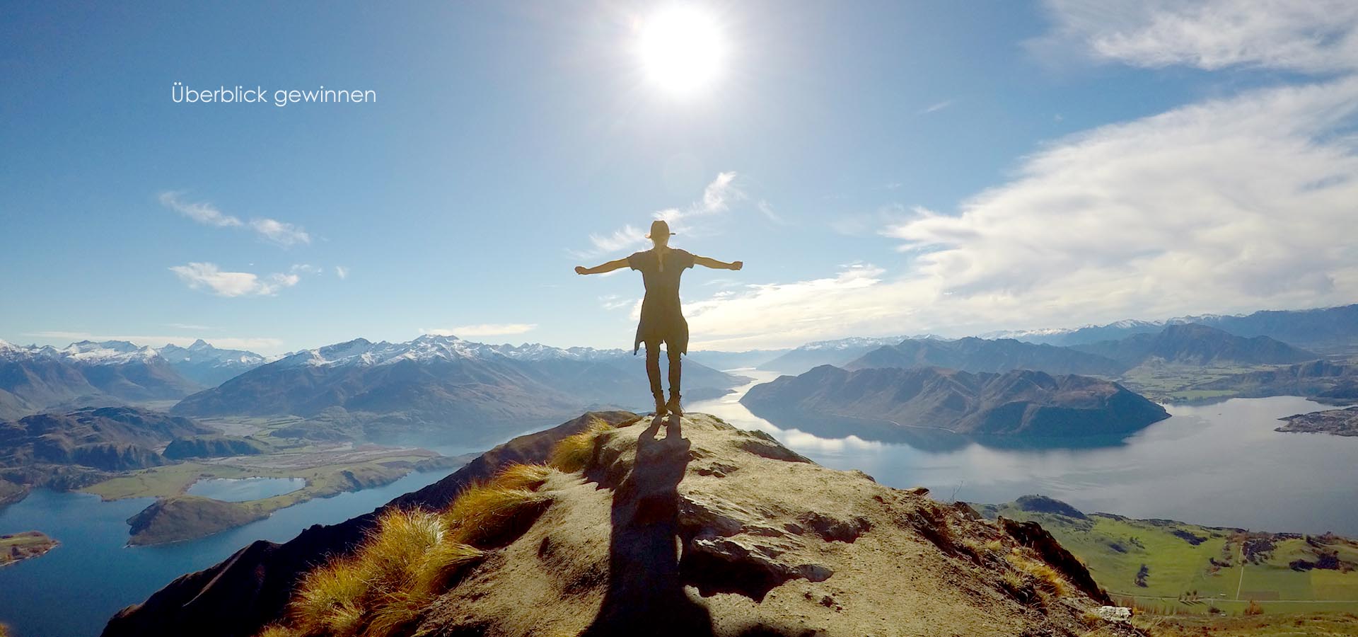 Blick in eine weite Landschaft - durch persönliches Coaching den Blick weiten